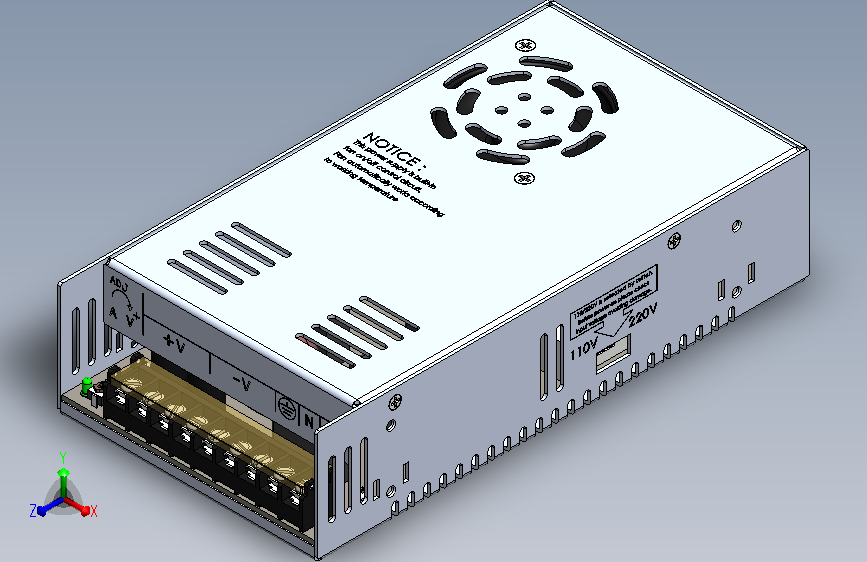 36VDC Power Supply.SLDPRT_36伏直流电源