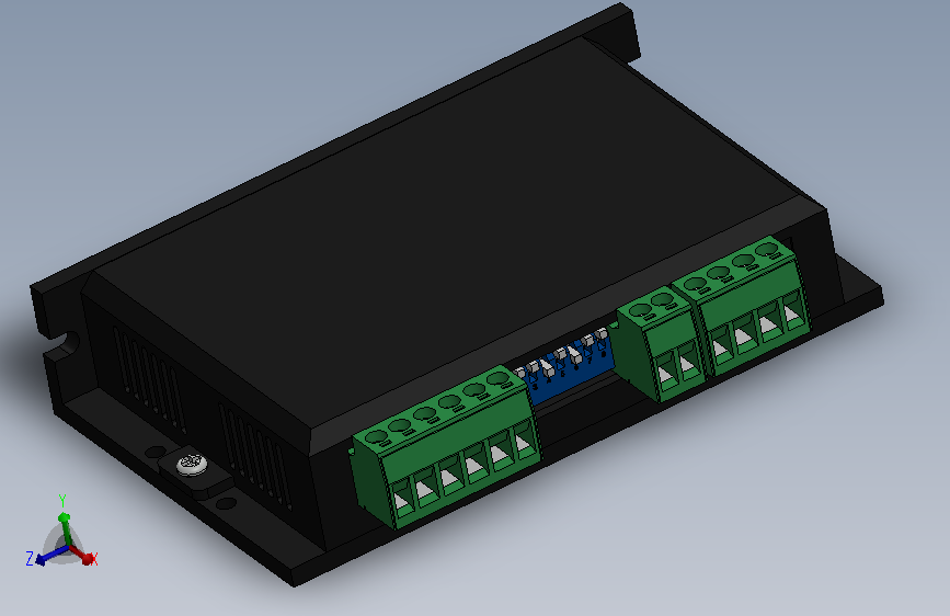 DM542T Digital Stepper Drive.SLDPRT_DM542T 数字式步进驱动器