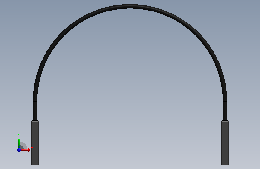 Duport F-F Wire BLACK-01.SLDPRT_杜波特F型-F型线材 黑色-01
