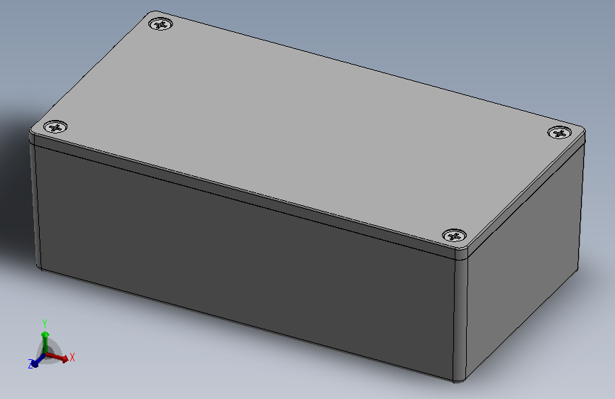 Electronics Project Box-1.SLDPRT_电子产品项目箱-1