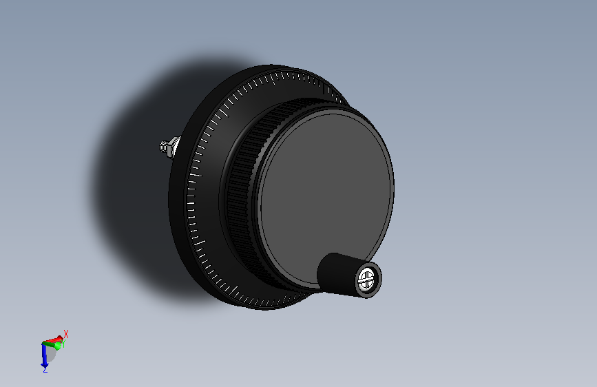 Hand Wheel CNC Encoder.SLDPRT_手_把手 轮 CNC 编码器