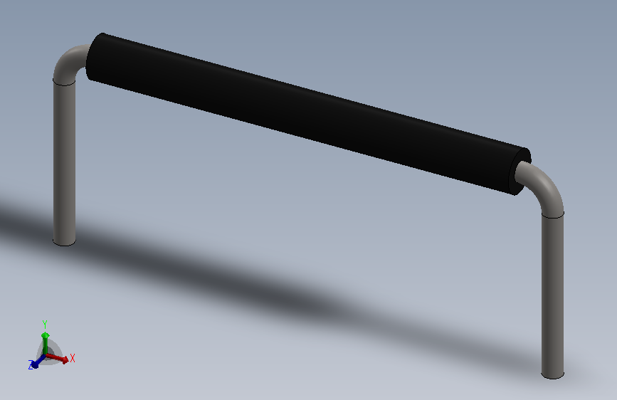 Jumper Wire BLACK 14.775mm.SLDPRT_跳线 14.775mm 黑色