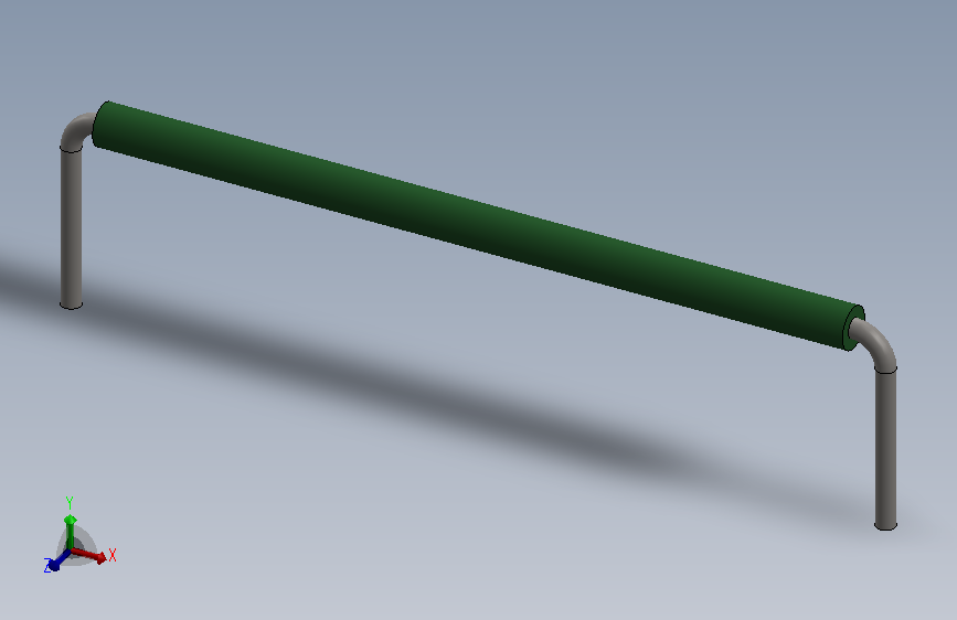 Jumper Wire GREEN 25.192mm.SLDPRT_跳线 青绿色 25.192mm
