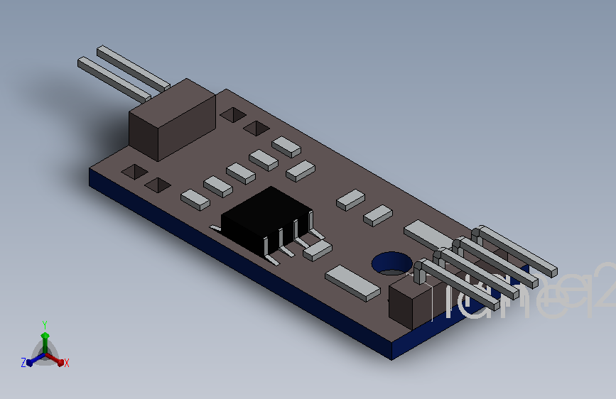 LM393 Module_LM393模块.SLDPRT