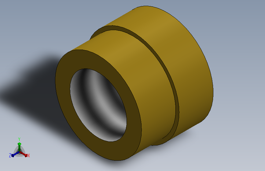 M3X3 Brass insert nut_M3X3黄铜插入螺母.SLDPRT