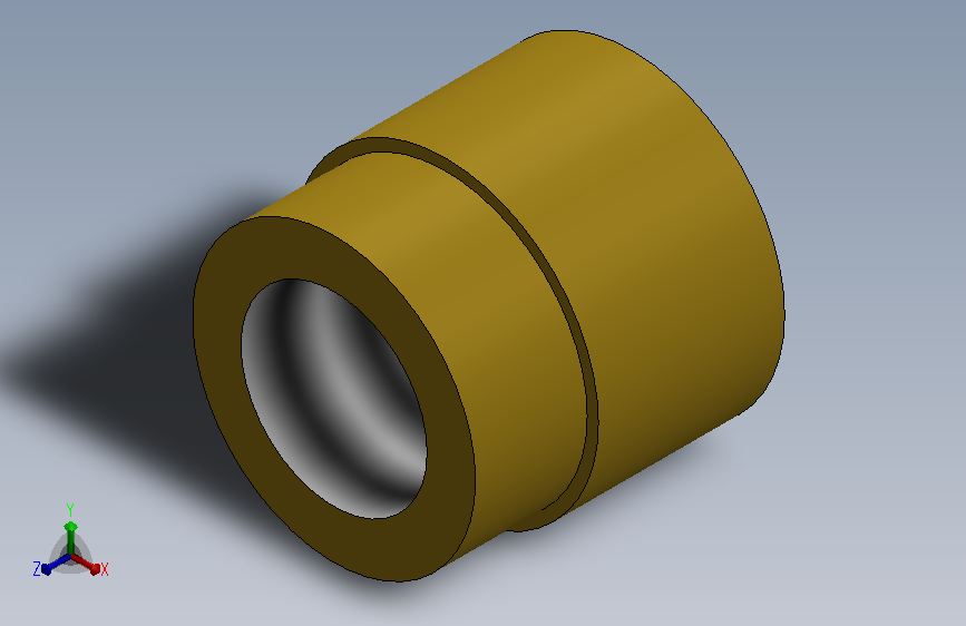 M3X4 Brass insert nut_M3X4黄铜插入螺母.SLDPRT