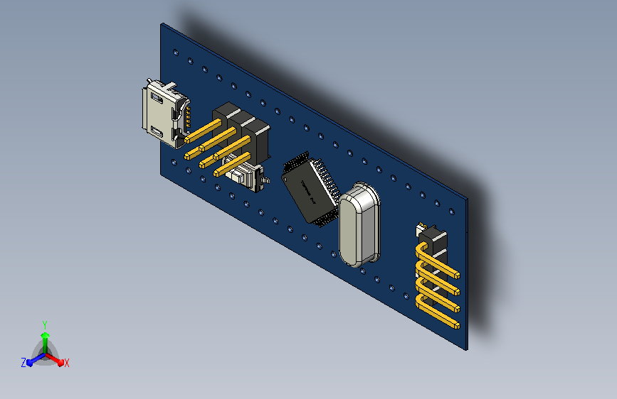 STM32F103C8T6核心板