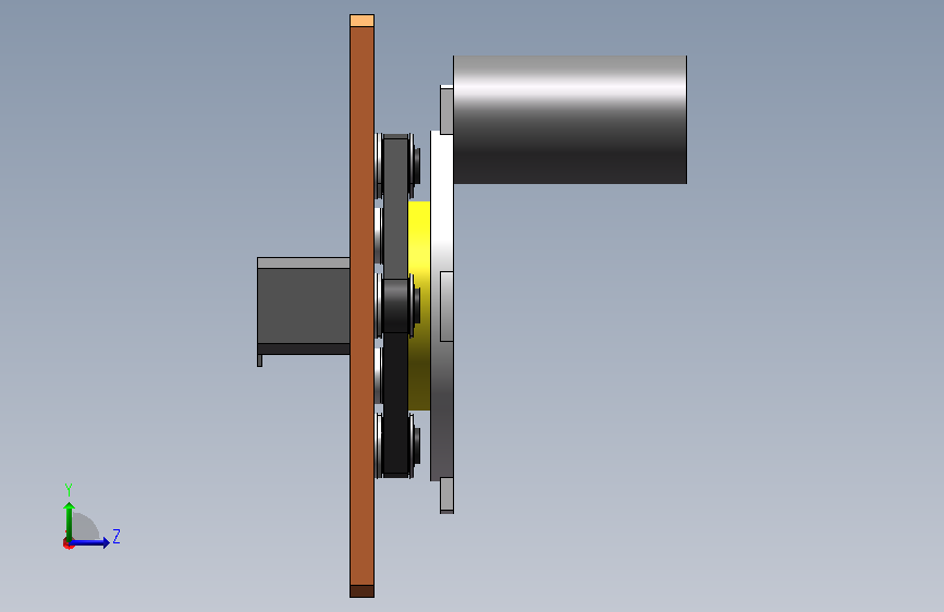 缠绕机、线束缠绕=1798247=100 左侧视图