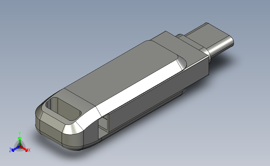 USB 闪存驱动器 主视图