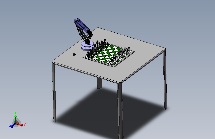 国际象棋机器人设计模型 59730
