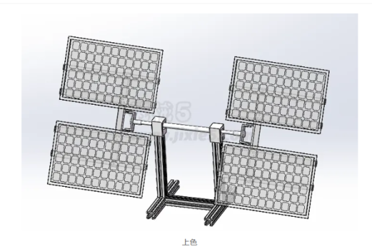 太阳能板模型