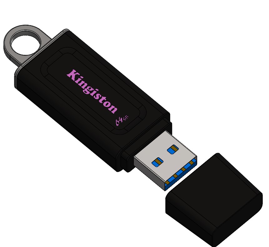 “64GB USB 3.0 闪存盘 - 金士顿