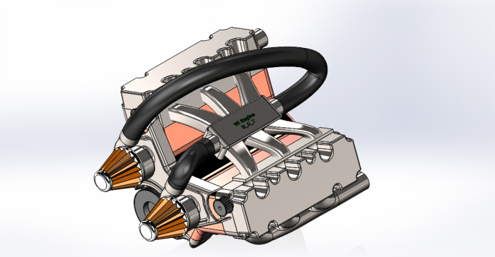 V6汽车发动机