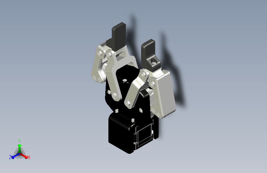 双爪抓具带nema-17-电机-1 2 STP