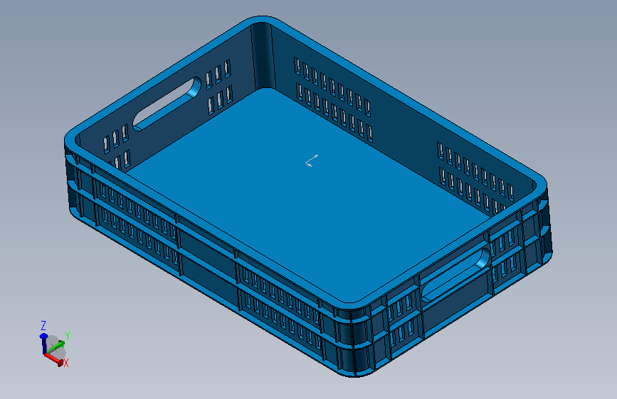 CAJA PLASTICO.stp_塑料盒。.SLDPRT