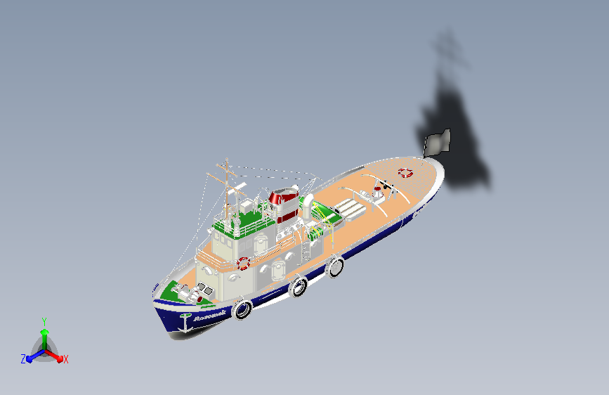 轮船 军舰32