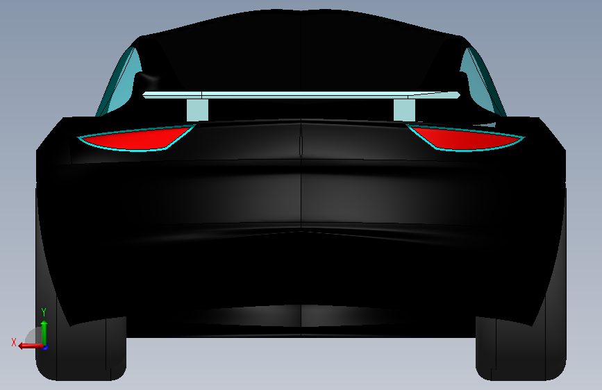 A0008281-MOBIL SPORT汽车 背面视图