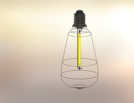 A0008297-E12 COB LED 灯泡 1W 3V