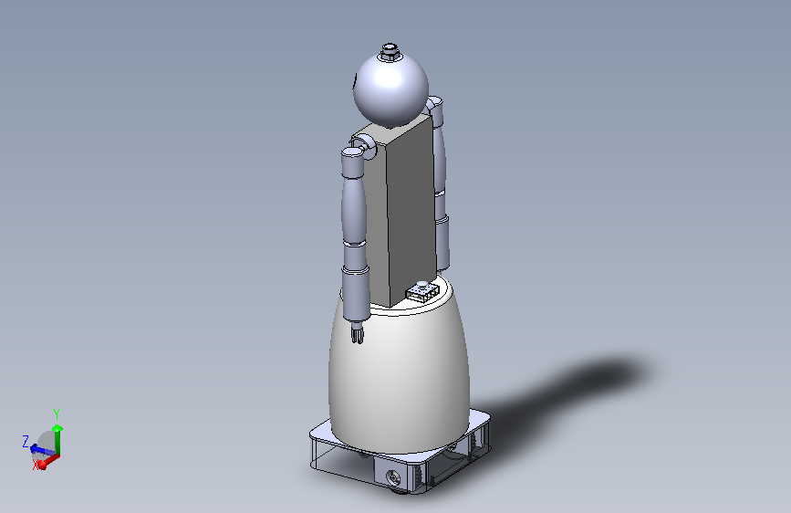 辅助机器人sw+CAD+说明书