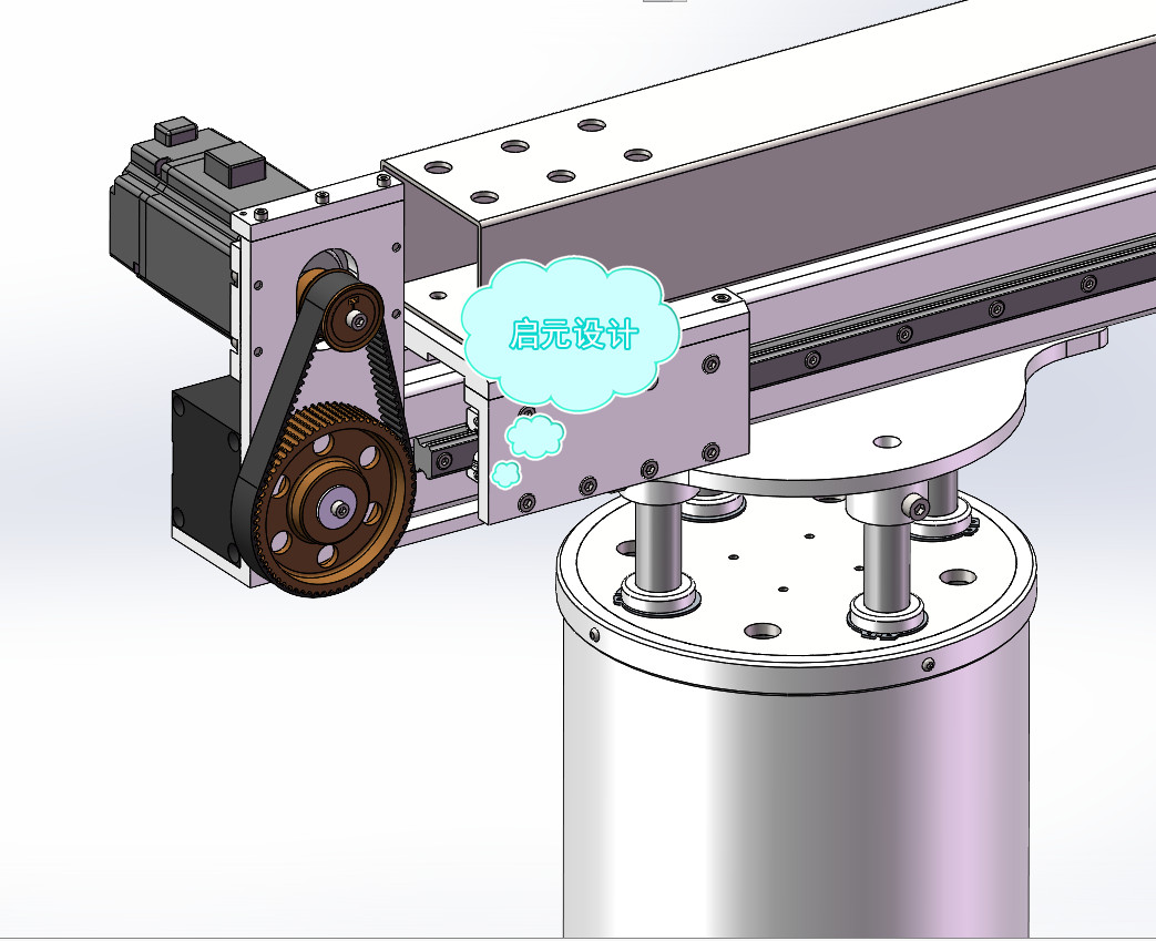 面向零件分拣的工业机器人夹持器与视觉控制系统设计sw+CAD+说明书