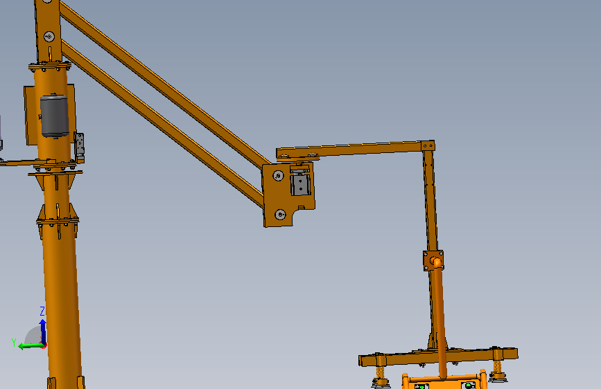 物料搬移助力机械手sw+CAD+说明书