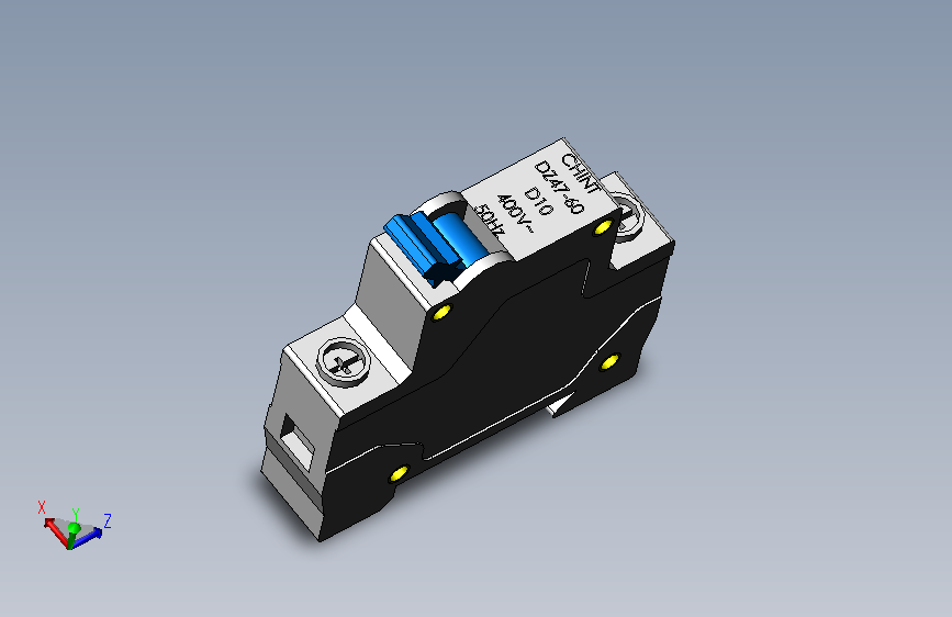 DZ47-60正泰（CHNT）品牌的直流熔断器NRZ28-20或NRZ36系列