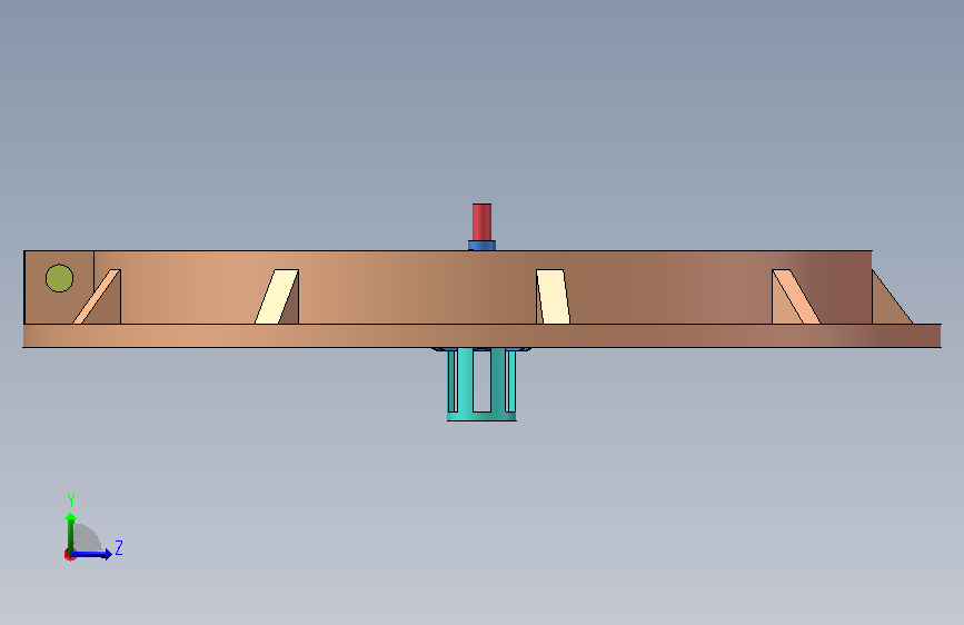 排水量可调的排水窨井盖 1597082 左侧视图