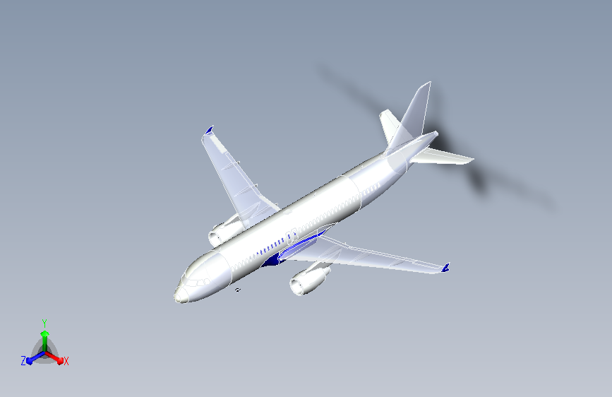 A320飞机检查无人机 sw18