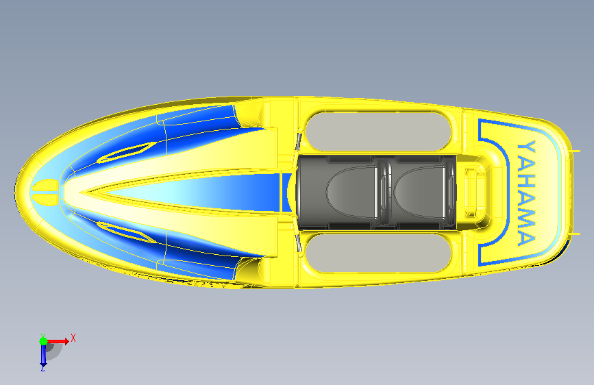 轮船 军舰84 sw16 俯视图