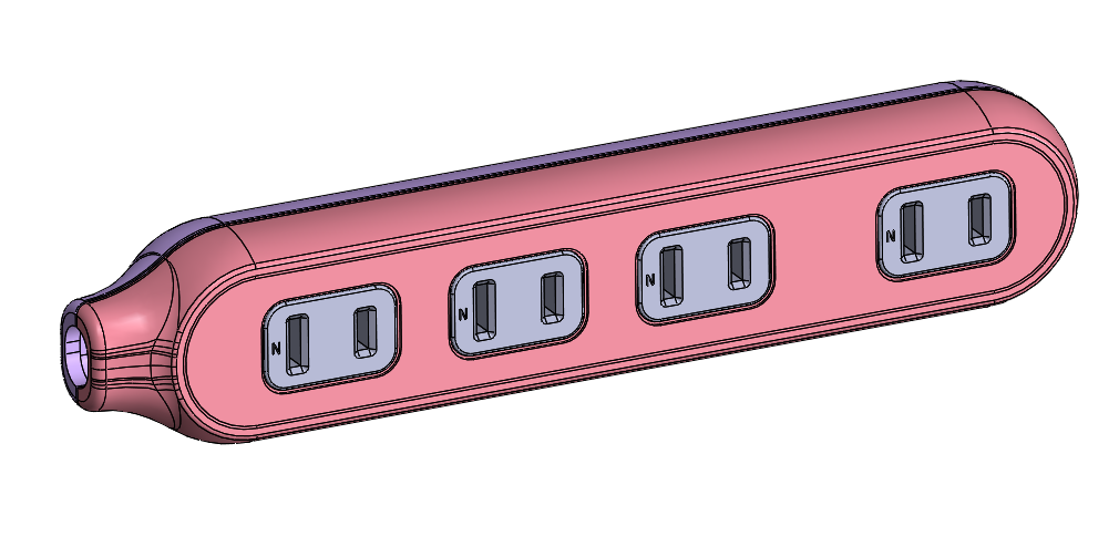 公牛插座模型3