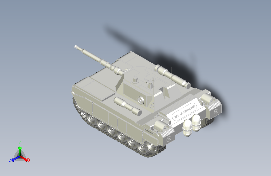 M1A2 艾布拉姆斯坦克SW20