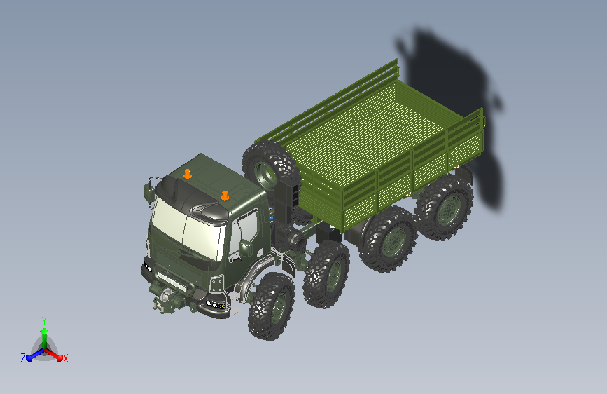 军用卡车-8x 8 STP