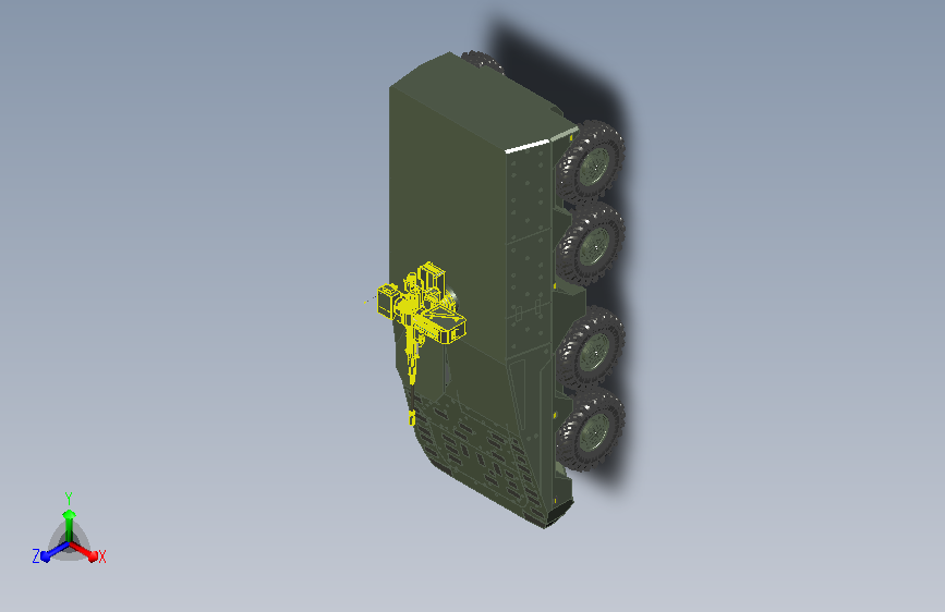 坦克 战车 8x8 STP