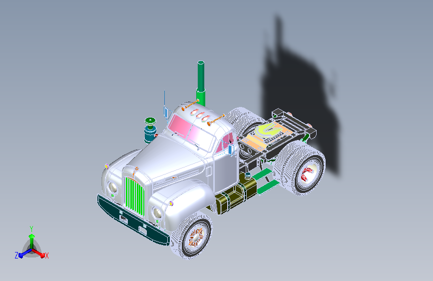 挂车卡车18 sw16