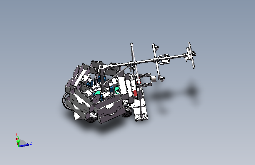 实训视觉2.2.0舵机货舱