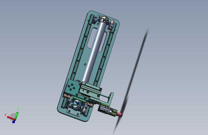 气缸两轴取放料