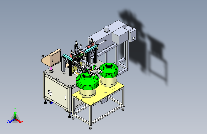 非标自动化电感组装机3D模型