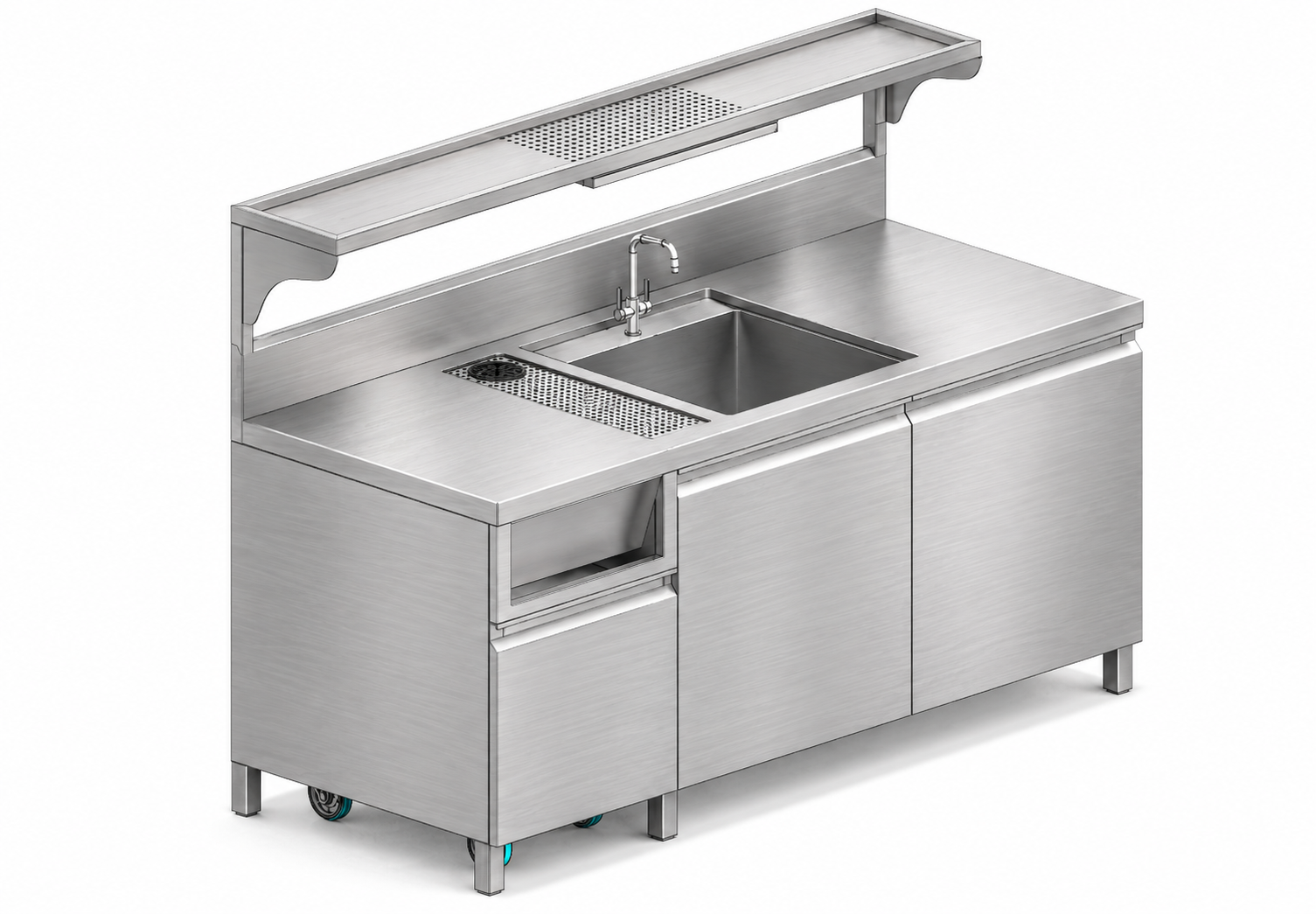 A0008892-商用不锈钢水槽工作站