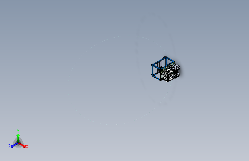 洗碗机内胆机械手焊接夹具3D模型
