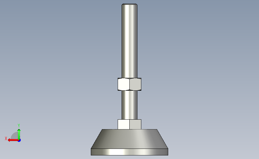 ajpb-d80-m16-l120_asm尼龙底座型地脚.stp 背面视图
