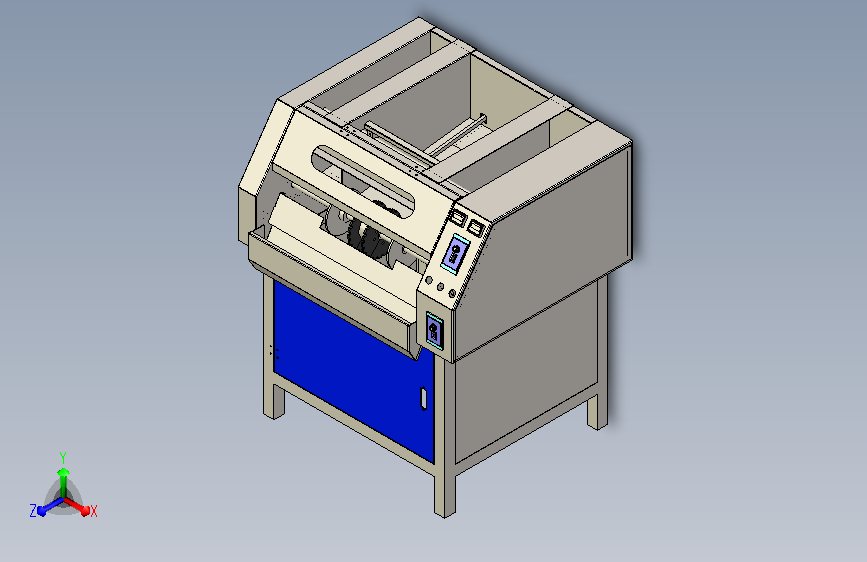 转盘式棒料点数机3D模型