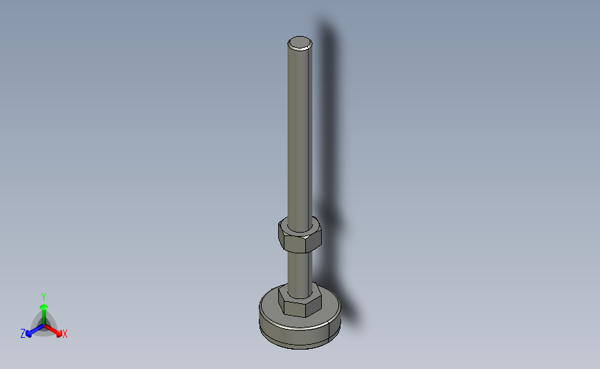 ajpc-d40-m12-l150_asm金属杯配橡胶底座型地脚.stp