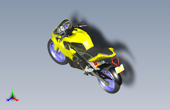 巴贾杰摩托车 bajaj pulsar rs200 stp