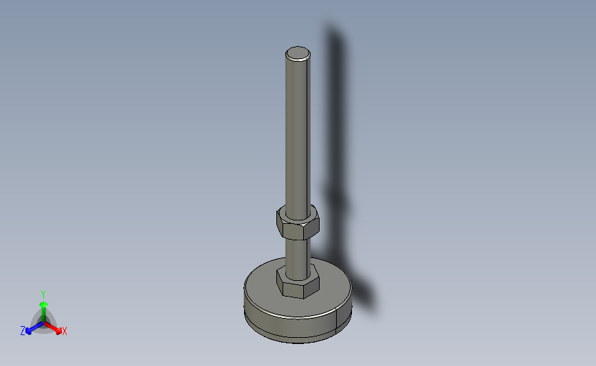 ajpc-d60-m14-l150_asm金属杯配橡胶底座型地脚.stp