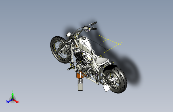 雅马哈摩托车 yamaha drag star 650 stp