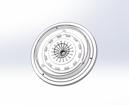 奥迪A7离合器设计-轿车离合器三维图 1033864