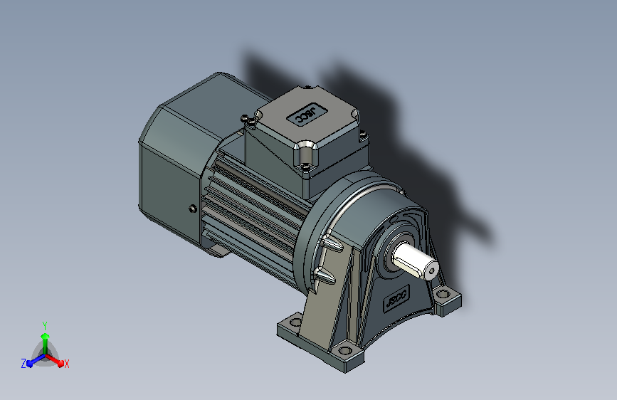 变频减速电机 f250h01-u