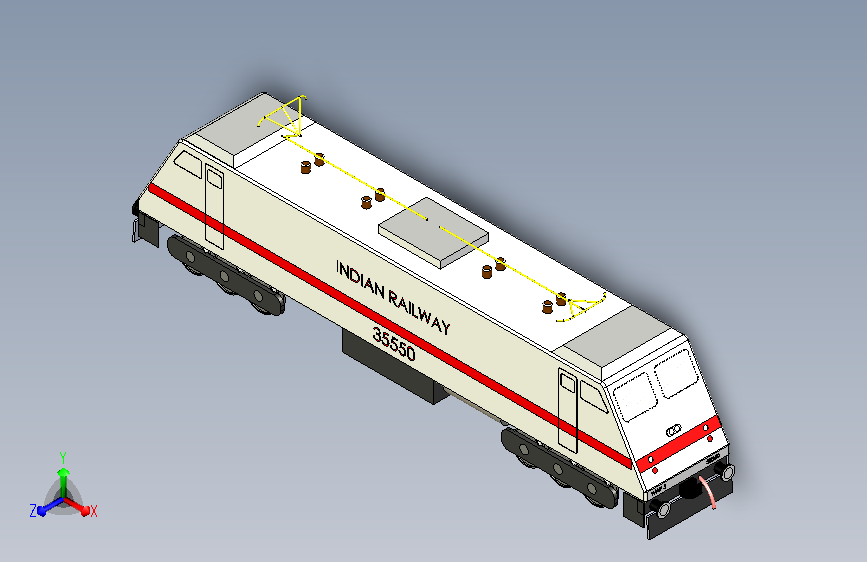 印度铁路电力机车-1 8 X_T