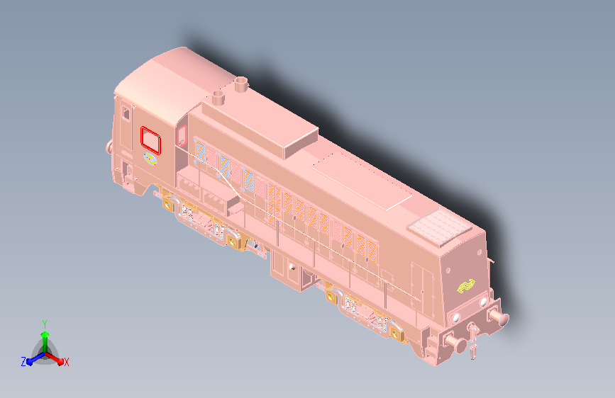柴油-电动-机车-荷兰-铁路-2205-1 1 SW18