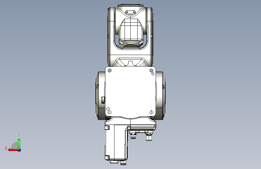 ABB-IRB1010最小工业机器人=1332686=30 背面视图